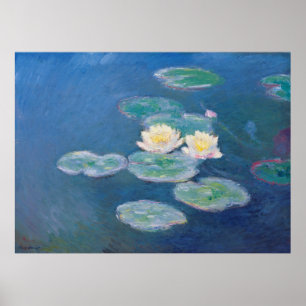 Poster Lírios de água - Claude Monet