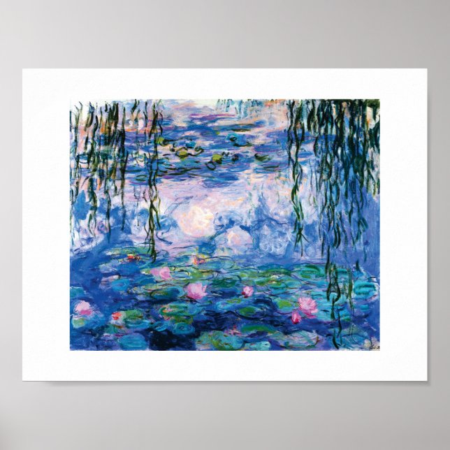 Poster Lírios de água de Monet (Frente)