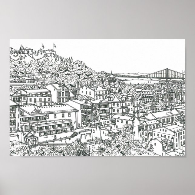 Poster Lisboa (Frente)