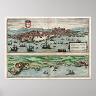 Póster Lisboa 1572