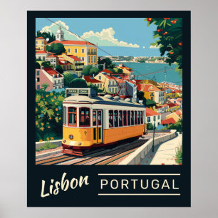 Poster Lisboa Portugal