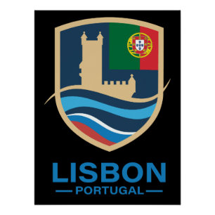 Póster Lisboa Portugal Europa