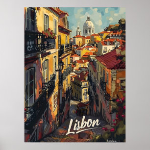 Poster Lisboa Vintage