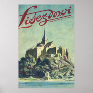 Póster Lisez Moi cover; Mont St Michel