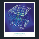 Poster Lissajous Box<br><div class="desc">Lissajous Box de Michael Trott. Parte da Coleção Galeria de Mathematica de Pesquisa Wolfram.</div>