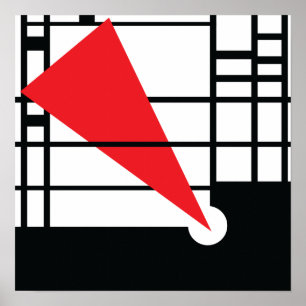 Póster Lissitzky & Mondrian