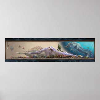 PÓSTER LISTA DE GRÁFICOS DE MONSTER MH3 TODOS OS MONSTRES