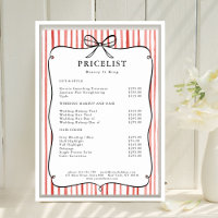 Lista de Preços Arco Vintage Listra Branca Coral