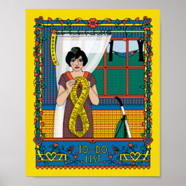 Poster Lista de Tarefas_B_8x10 Cartaz