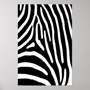 Póster Listras da zebra