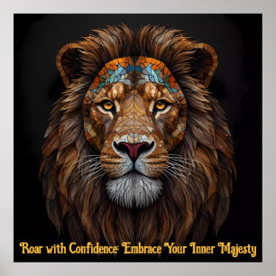 Poster Listras de inspiração: abrace sua vida exclusiva