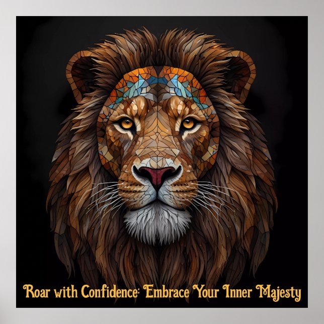 Poster Listras de inspiração: abrace sua vida exclusiva (Frente)