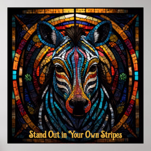 Poster Listras de inspiração: abrace sua vida exclusiva