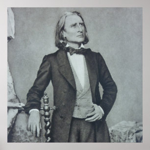 Poster liszt de Franz