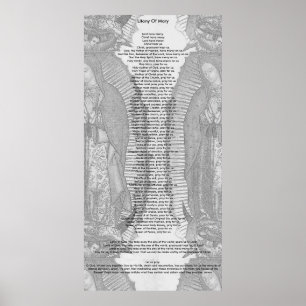 Poster Litania De Maria (30 x 60 Extra Grande)