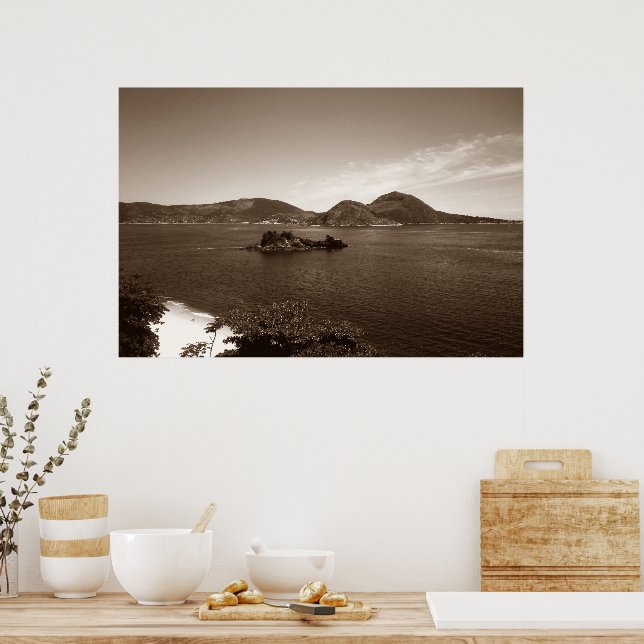 Poster litoral de Niterói1 (Cozinha)