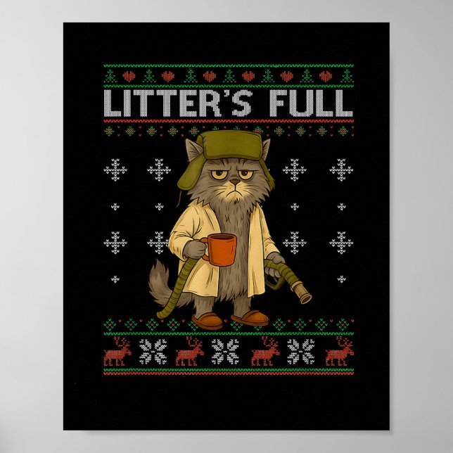 Poster Litter's Full Funny Parody Outfit Sarcastic Christ (Frente)
