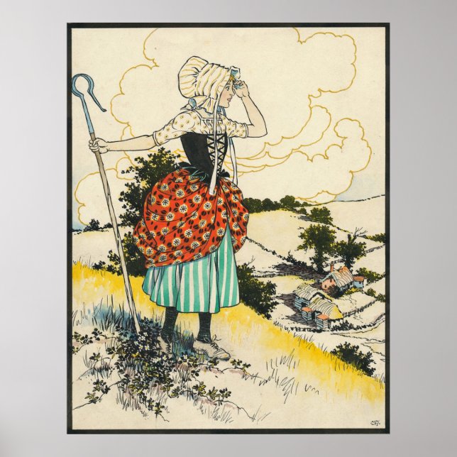 Poster Little Bo Peep por São Jorge e o Dragão  (Frente)