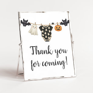 Poster Little Boo Clothesline Obrigado por vir