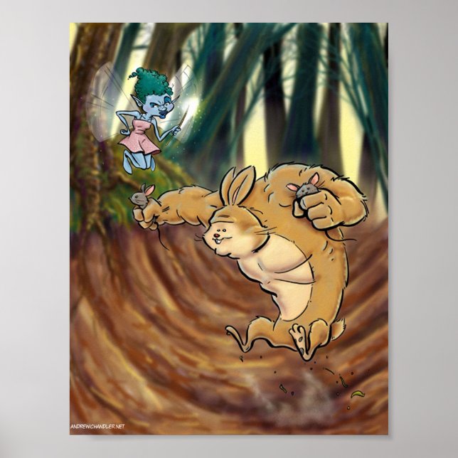 Poster Little Bunny Fufu (Frente)