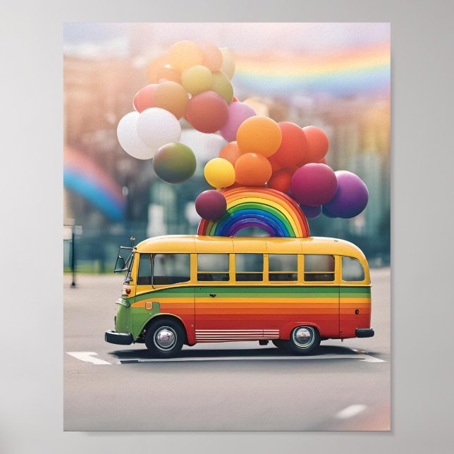 Poster Little Bus  (Frente)