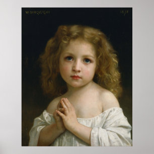 Poster Little Girl by William-Adolphe Bouguereau
