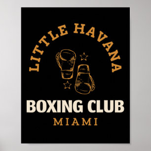 Poster Little Havana Boxing Club Miami - Boxing