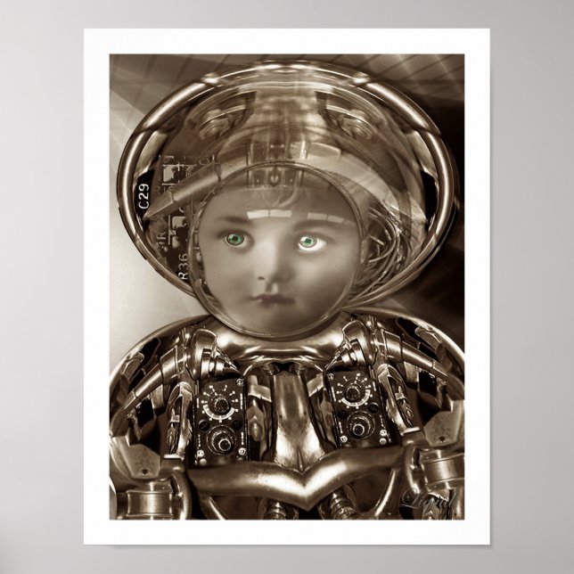 Poster Little Marrie Cyborg (Frente)