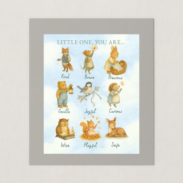 Poster Little One, You Are Loved – Storybook Declaration  (Criador carregado)