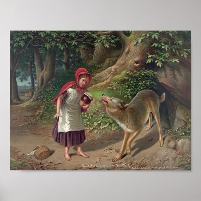Poster Little Red Riding Hood (Frente)