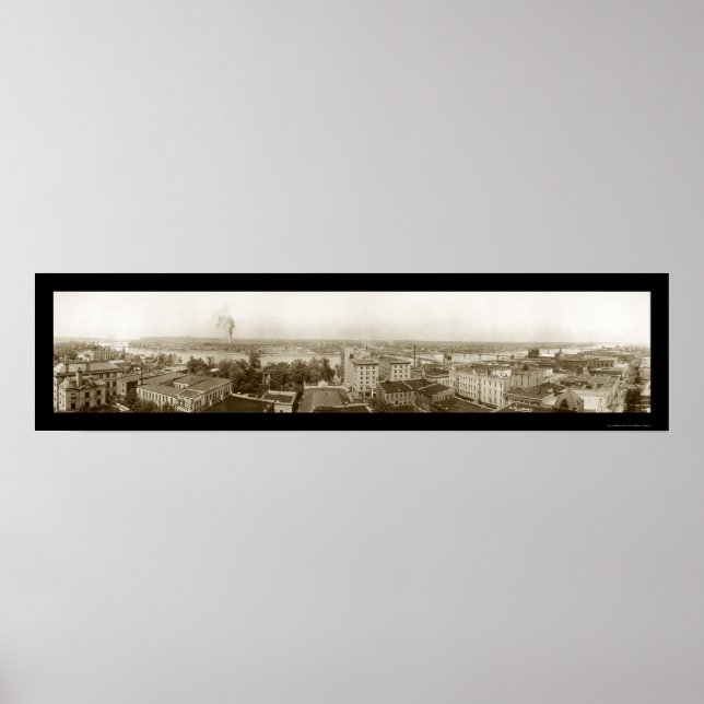 Poster Little Rock AR Photo 1910 (Frente)