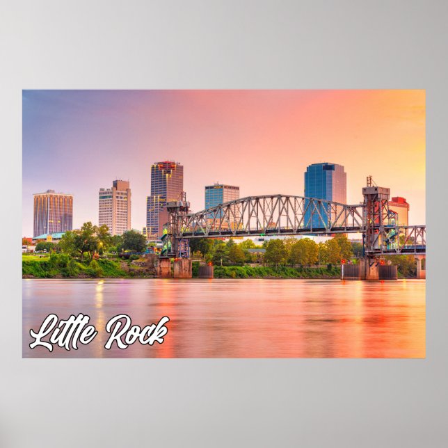 Poster Little Rock, Arkansas, Estados Unidos (Frente)