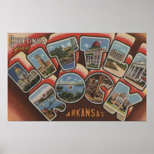 Poster Little Rock, Arkansas - grandes cenas 2 da letra