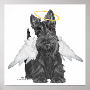 Póster Little Scottie Angel