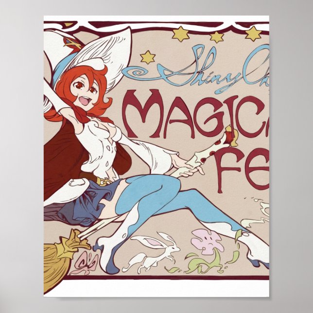Poster Little Witch Academia Shiny Chariot (Frente)