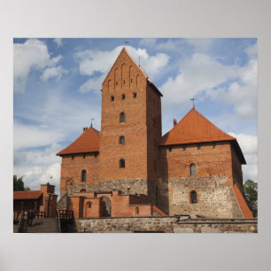 Póster Lituânia, Trakai, Trakai Histórica Nacional 3
