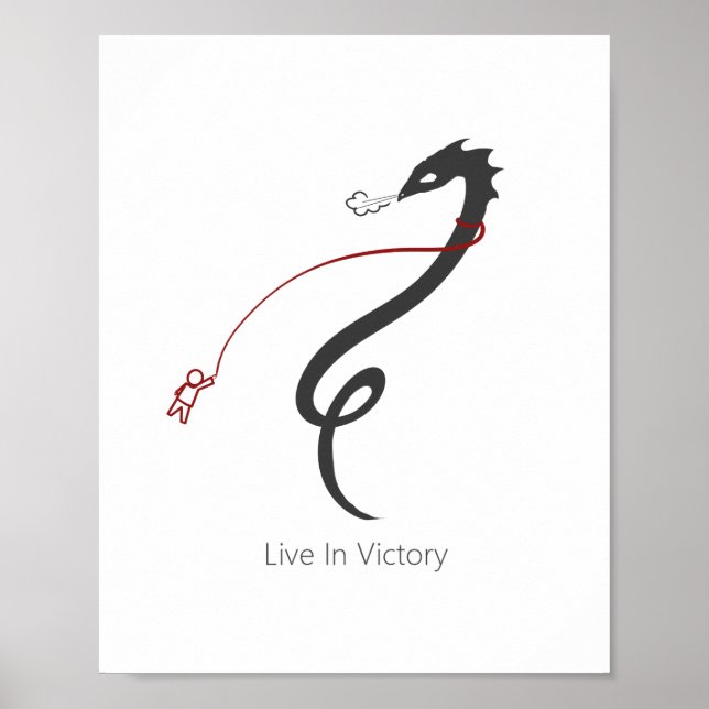 Poster Live in Victory (Frente)