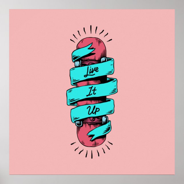 Poster Live It Up (Frente)