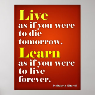 Poster Live & Learning