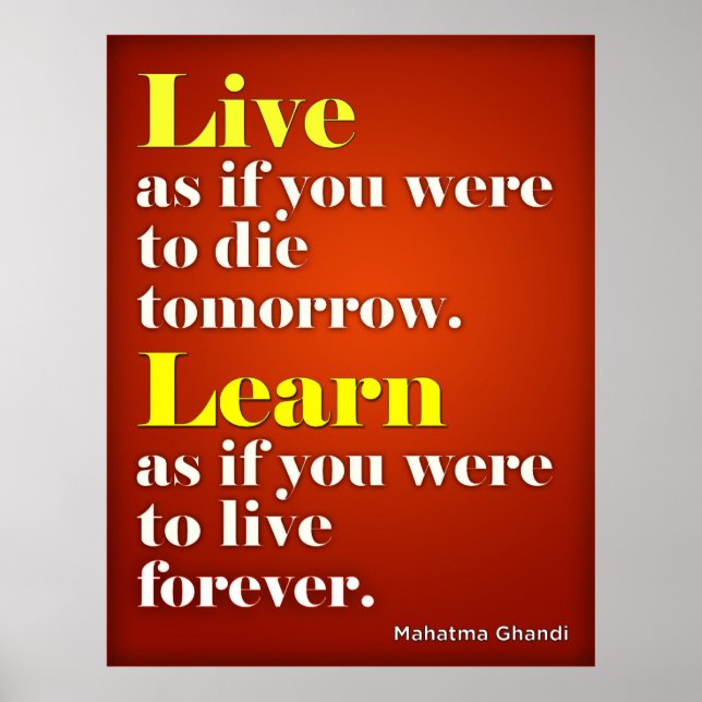 Poster Live & Learning (Frente)