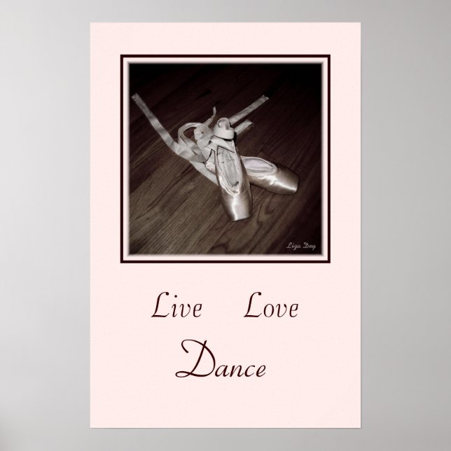 poster 'Live, Love, Dance' (Frente)