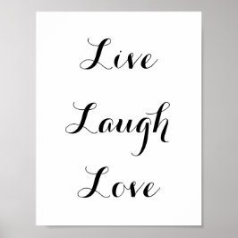 Poster Live - Ria - Amor