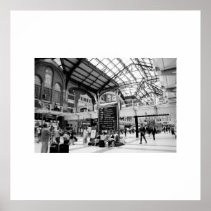 Póster Liverpool Train Station Print