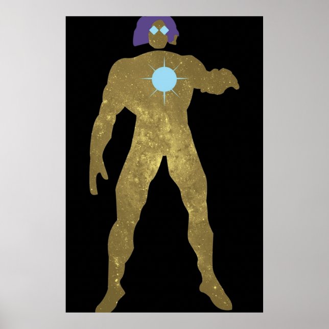 Poster Living Tribunal Galxay (Frente)