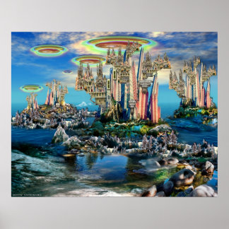 Poster LivingTree2Merged2FallLineInvadorIsland2cc, dav...