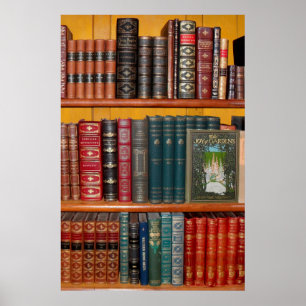 Poster livraria de livros