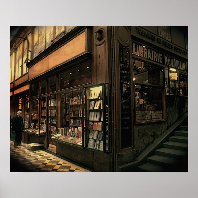 Póster Livraria de Paris (Frente)