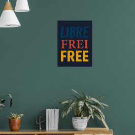Poster Livre
