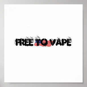 POSTER LIVRE AO DESIGN DE VAPE