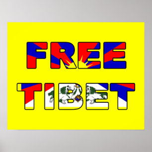 Poster livre de Tibet
